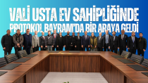 Yalova’da İl Protokolü Bayramlaşma Programında Bir Araya Geldi