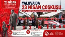 Yalova’da 23 Nisan Coşkusu: Kortej Yürüyüşü Ve Kutlama Programı Açıklandı